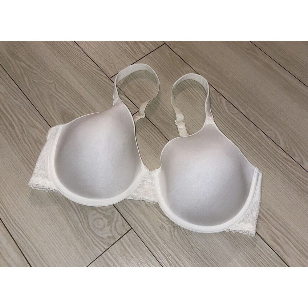 Maidenform DM7986 One Fab Fit Extra Coverage T Shirt Bra UW Womens 38D Ivory